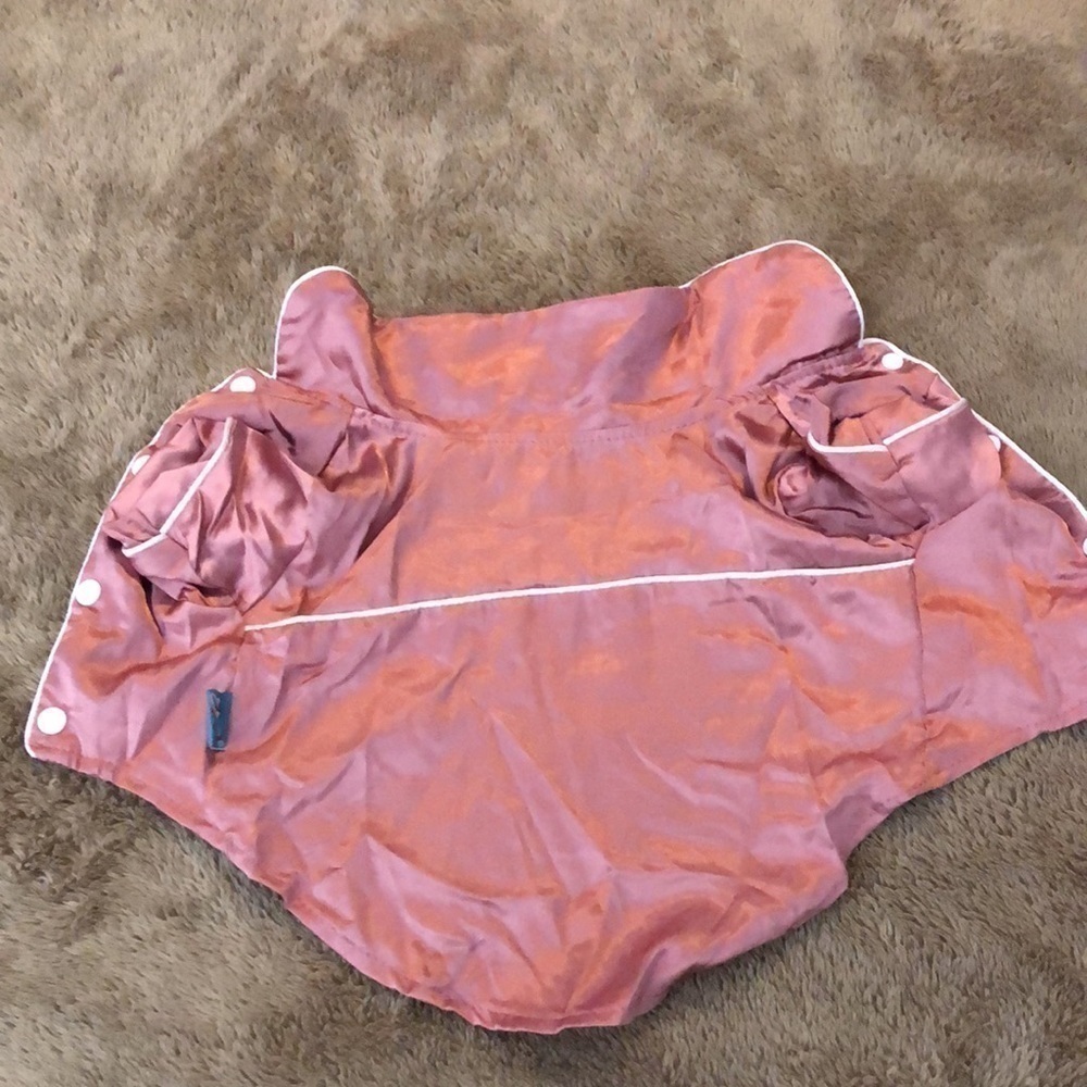 Dog silk / satin like pajamas small breed size large - Picture 3 of 4